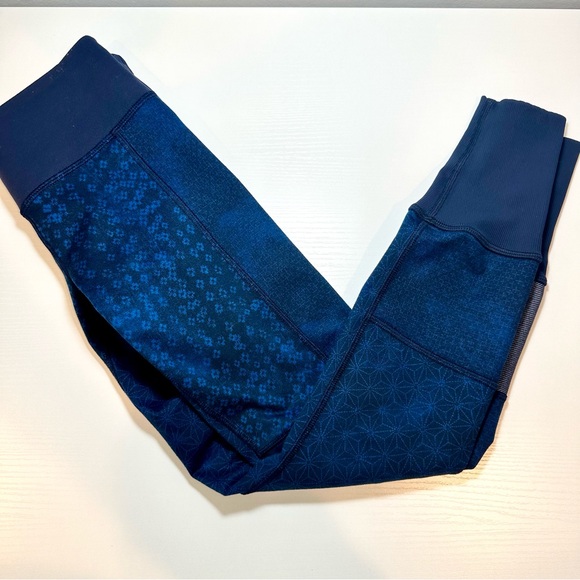 Lululemon Wunder Under Pant, Full On Luon (Sashiko) Leggings - Picture 14 of 16